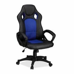 relaxdays Gaming-Stuhl »Gaming Stuhl XR9 im Racer Design«, Weiß Schwarz Gr&uuml;n, Schwarz Rot, Schwarz Wei&szlig;, Schwarz Dunkelblau -Deutschland Möbel Verkäufe 2024 6ee555f6 7a15 59d9 ae10 8ac7ec301d93