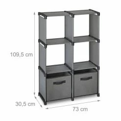 relaxdays Standregal »Stoff Schubladenschrank 6 Fächer« -Deutschland Möbel Verkäufe 2024 6f54fde8 1477 5199 9d77 7c02b3f07514