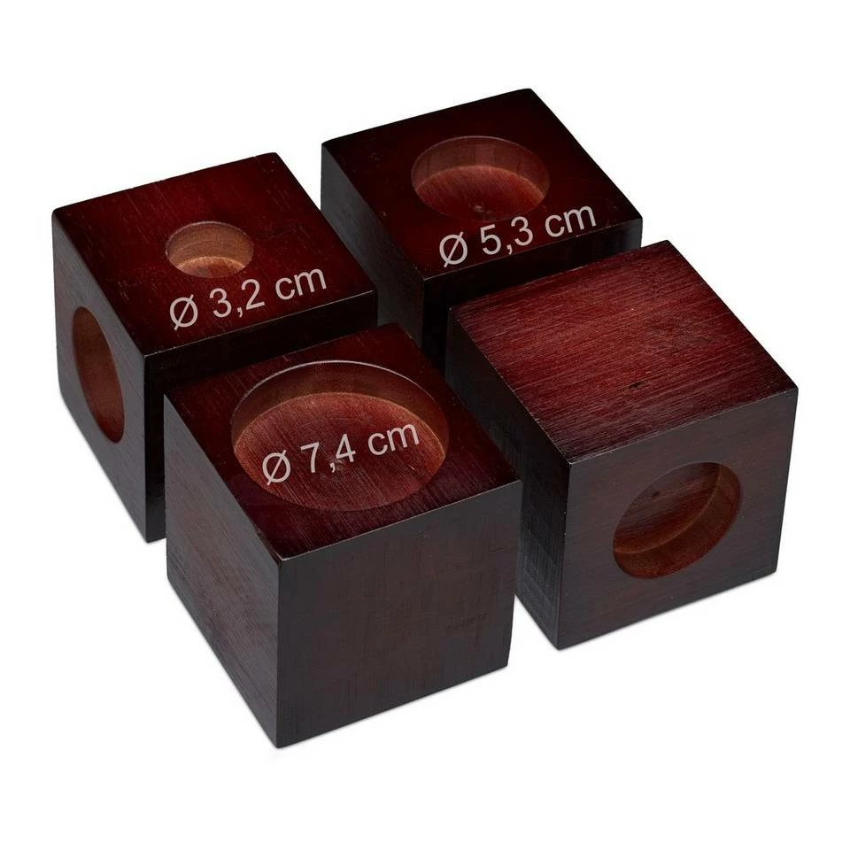 relaxdays Erhöhungs-Set »Möbelerhöhung Bambus 4er Set« 5 relaxdays Erhöhungs-Set »Möbelerhöhung Bambus 4er Set« – Bild 5