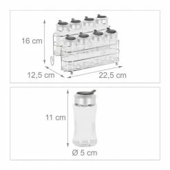 relaxdays Gewürzständer »Gewürzregal mit 8 Gewürzgläsern« 12 relaxdays Gewürzständer »Gewürzregal mit 8 Gewürzgläsern« -Deutschland Möbel Verkäufe 2024 70d0b44a 65f1 5a0e 8147 b1559021ee09