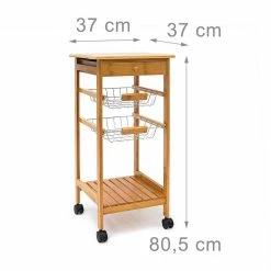 relaxdays Küchenwagen »Küchenrollwagen JAMES S mit 2 Körben« -Deutschland Möbel Verkäufe 2024 70d55047 9800 5233 8b9a e47f678679bd