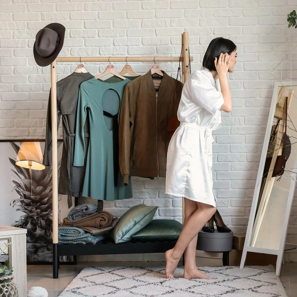 relaxdays Kleiderschrank »100 x Mottenschutz aus Zedernholz« 3 relaxdays Kleiderschrank »100 x Mottenschutz aus Zedernholz« – Bild 3