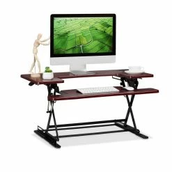 relaxdays Schreibtischaufsatz »Sitz-Steh-Schreibtischaufsatz«, Weiß Weiß Schwarz Silber, Dunkelrot Schwarz Silber, Schwarz Silber -Deutschland Möbel Verkäufe 2024 70f1e026 ba71 54ec 8983 be6d3fcbad7b