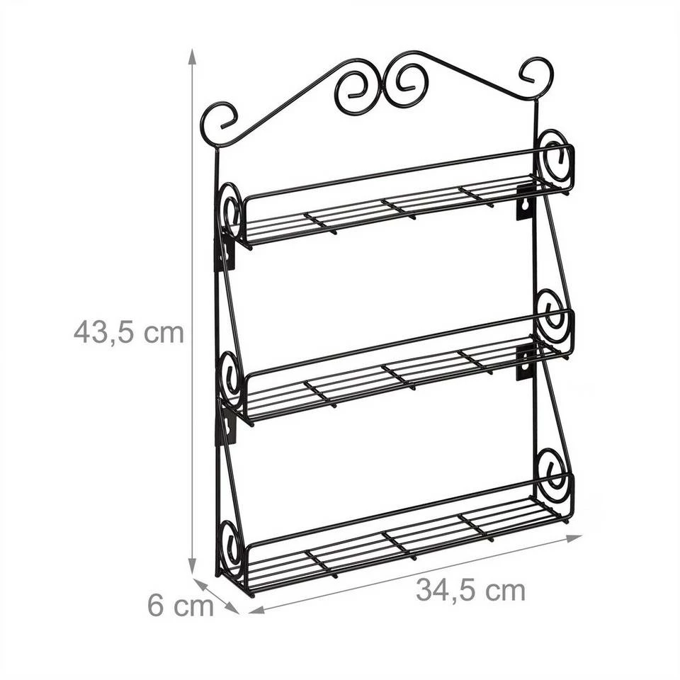 relaxdays Gewürzregal »Hängendes Gewürzregal« 4 relaxdays Gewürzregal »Hängendes Gewürzregal« – Bild 4