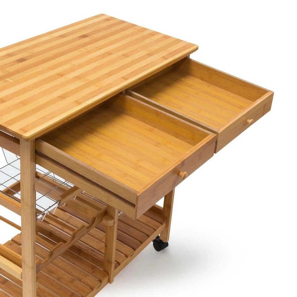 relaxdays Küchenwagen »Küchenrollwagen JAMES XXL mit 3 Körben« 7 relaxdays Küchenwagen »Küchenrollwagen JAMES XXL mit 3 Körben« – Bild 7