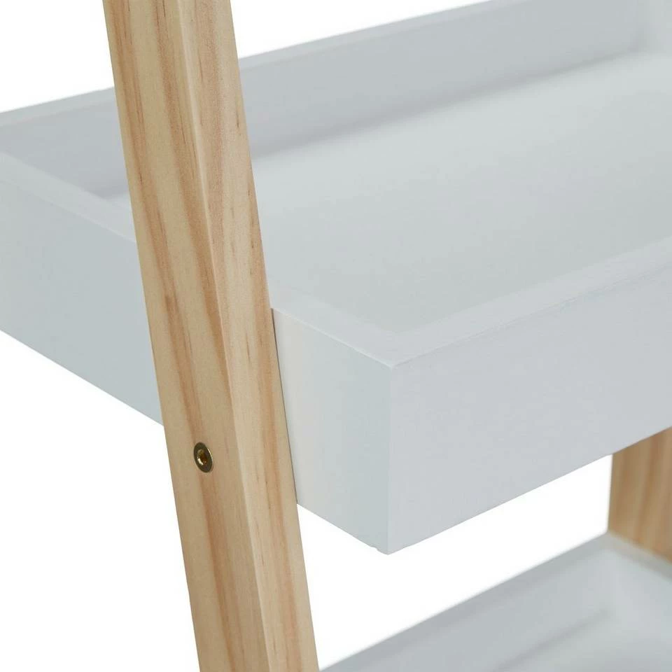 relaxdays Badregal »Badregal Leiter weiß« 6 relaxdays Badregal »Badregal Leiter weiß« – Bild 6
