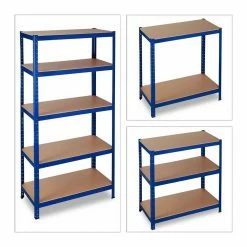 relaxdays Schwerlastregal »2 x Schwerlastregal blau« -Deutschland Möbel Verkäufe 2024 76685f1b 54f2 5247 9cd0 a00bee16a45f