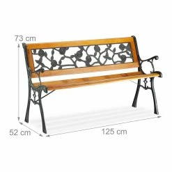 relaxdays Gartenbank »Gartenbank Rosen« -Deutschland Möbel Verkäufe 2024 76d27f68 61d2 5c81 8ad8 3ff0d95e459c