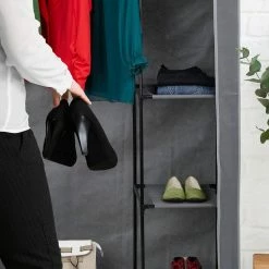 relaxdays Stoffschrank »Stoffschrank mit Kleiderstange« Anthrazit -Deutschland Möbel Verkäufe 2024 772f9cca f5a9 516a ab83 58a6cb4269bc