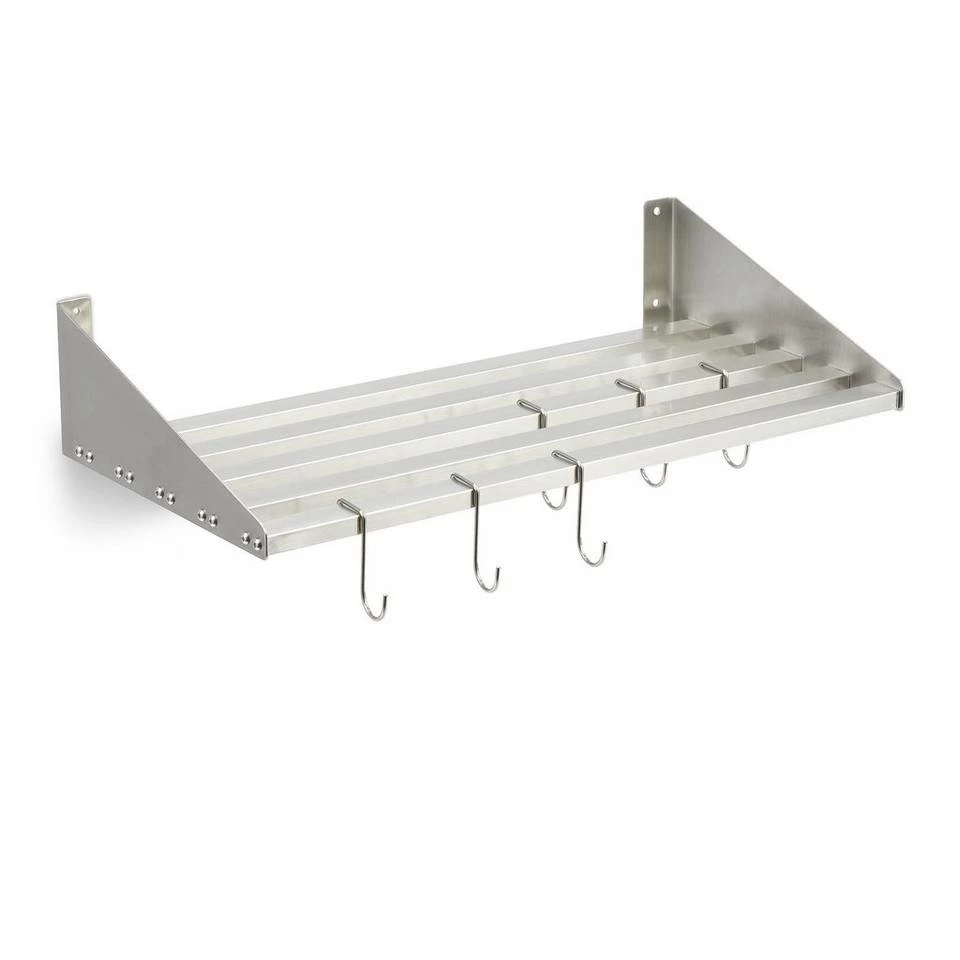 relaxdays Wandregal »Wandregal Edelstahl« 9 relaxdays Wandregal »Wandregal Edelstahl« – Bild 9