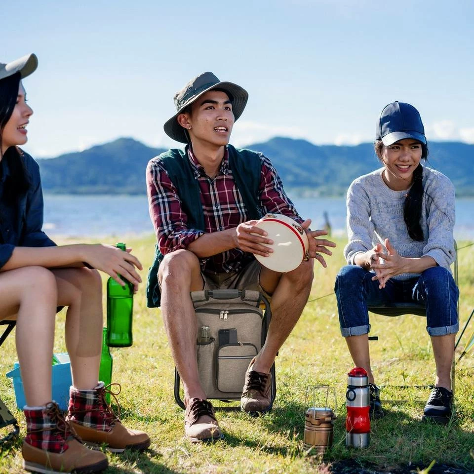 relaxdays Campinghocker »Klappbarer Campinghocker mit Tasche« 2 relaxdays Campinghocker »Klappbarer Campinghocker mit Tasche« – Bild 2