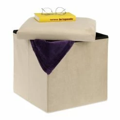 relaxdays Stauraumhocker »Sitzhocker mit Stauraum«, Blau, faltbar Grau, Creme, Anthrazit 25 relaxdays Stauraumhocker »Sitzhocker mit Stauraum«, Blau, faltbar Grau, Creme, Anthrazit -Deutschland Möbel Verkäufe 2024 79a24e2b 47f1 5033 a1f8 fea265c29bda