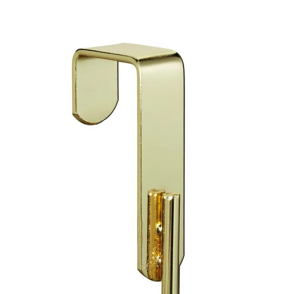 Türgarderobe »2 x Türgarderobe zum Einhängen gold«, relaxdays 6 Türgarderobe »2 x Türgarderobe zum Einhängen gold«, relaxdays – Bild 6