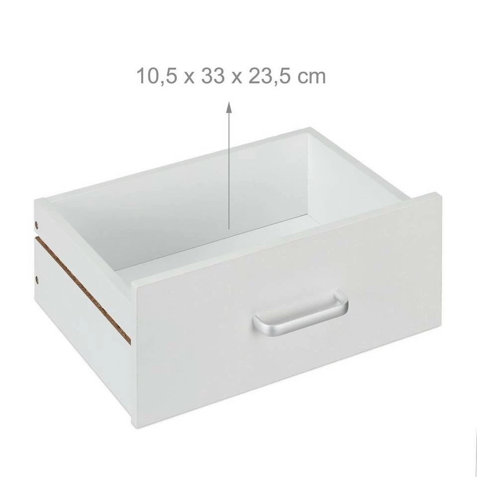 relaxdays Nachttisch »Nachttisch mit Schublade« 5 relaxdays Nachttisch »Nachttisch mit Schublade« – Bild 5