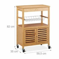 relaxdays Küchenwagen »Küchenwagen aus Bambus« -Deutschland Möbel Verkäufe 2024 7b4c780a eae7 54dd 80db 1b3b184f8fb7