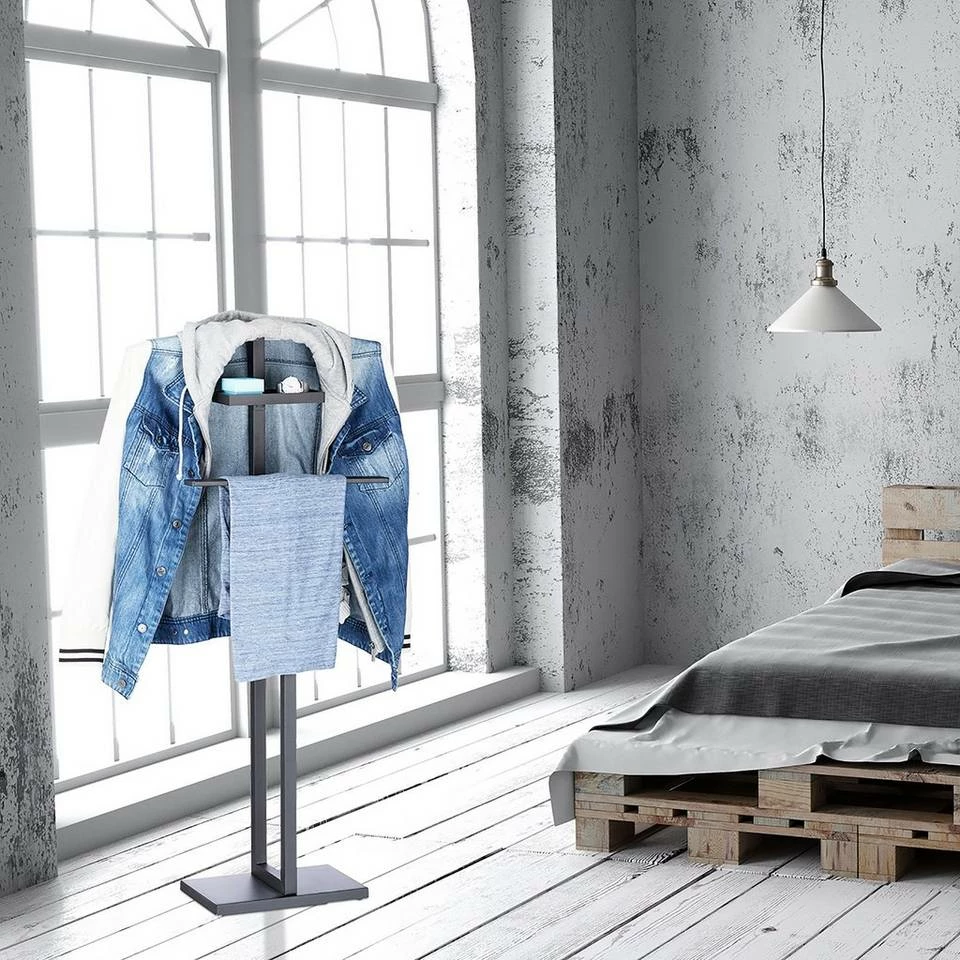 relaxdays Herrendiener »Stummer Diener schwarz« 3 relaxdays Herrendiener »Stummer Diener schwarz« – Bild 3