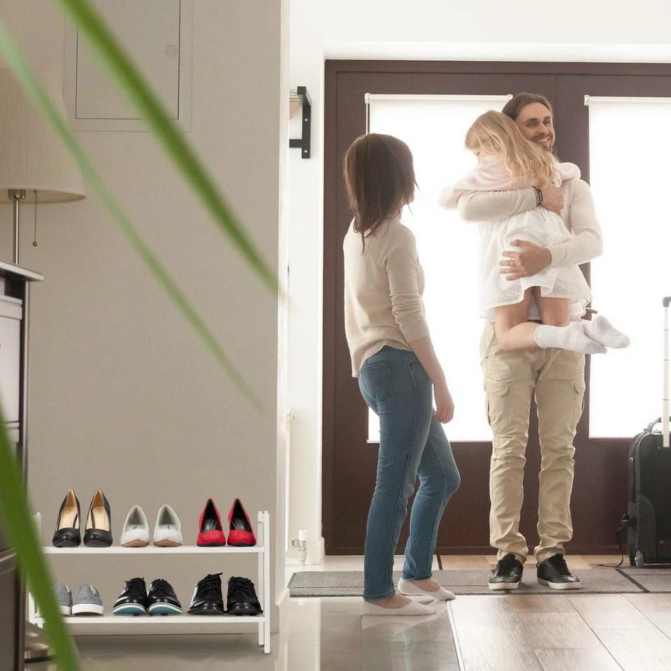 relaxdays Schuhregal »Schuhregal stapelbar weiß« 3 relaxdays Schuhregal »Schuhregal stapelbar weiß« – Bild 3