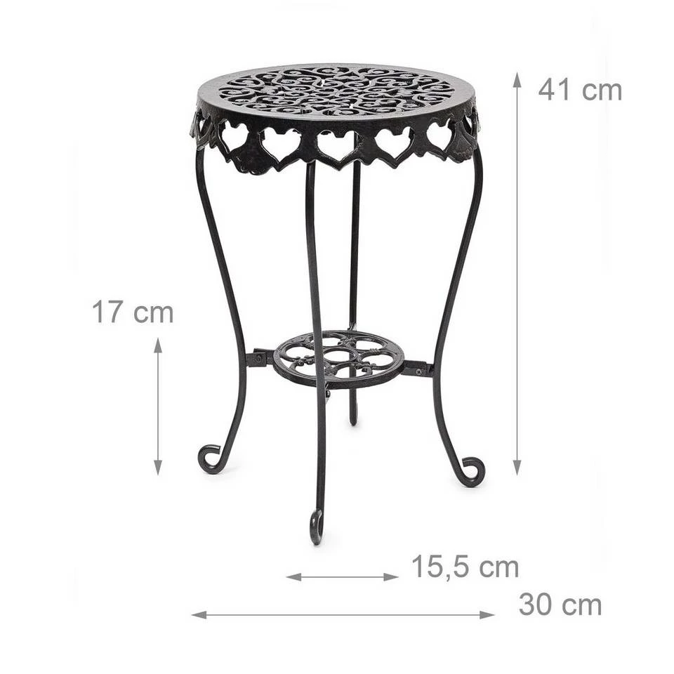 relaxdays Blumenhocker »Blumenhocker rund«, M 2 relaxdays Blumenhocker »Blumenhocker rund«, M – Bild 2
