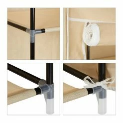 relaxdays Kleiderschrank »2 x Stoffschrank Kleiderstange beige« 18 relaxdays Kleiderschrank »2 x Stoffschrank Kleiderstange beige« -Deutschland Möbel Verkäufe 2024 7c369bbe 0082 539f 9d2d 9fff17d6594e