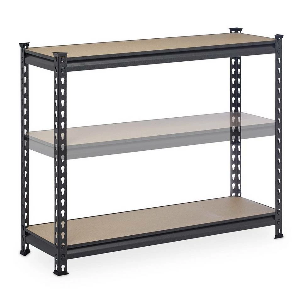 relaxdays Schwerlastregal »Schwerlastregal 1800 kg schwarz« 8 relaxdays Schwerlastregal »Schwerlastregal 1800 kg schwarz« – Bild 8