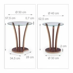 relaxdays Beistelltisch »Beistelltisch rund im 2er Set Glasplatte« 11 relaxdays Beistelltisch »Beistelltisch rund im 2er Set Glasplatte« -Deutschland Möbel Verkäufe 2024 7d8e5fe6 45a1 50e7 86aa 79100c778ed0