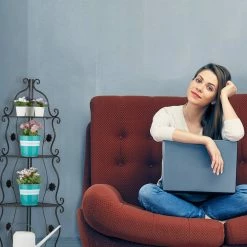 relaxdays Eckregal »Blumenregal Metall«, Weiß Wei&szlig;, Schwarz -Deutschland Möbel Verkäufe 2024 80c986a7 3c3b 5355 8737 242be8c54ef7