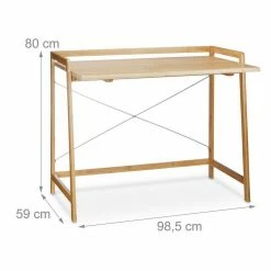 relaxdays Schreibtisch »Schreibtisch Bambus mit Kreuzstrebe« 9 relaxdays Schreibtisch »Schreibtisch Bambus mit Kreuzstrebe« -Deutschland Möbel Verkäufe 2024 81523632 5729 55b6 bccd 0679d1cb75e2