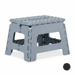 relaxdays Tritthocker »Klapphocker faltbar M«, Dunkelgrau Wei&szlig; Schwarz, Grau Wei&szlig;, Anthrazit Wei&szlig; -Deutschland Möbel Verkäufe 2024 81d3e2c4 98c1 5624 b1c4 22a002496cd4