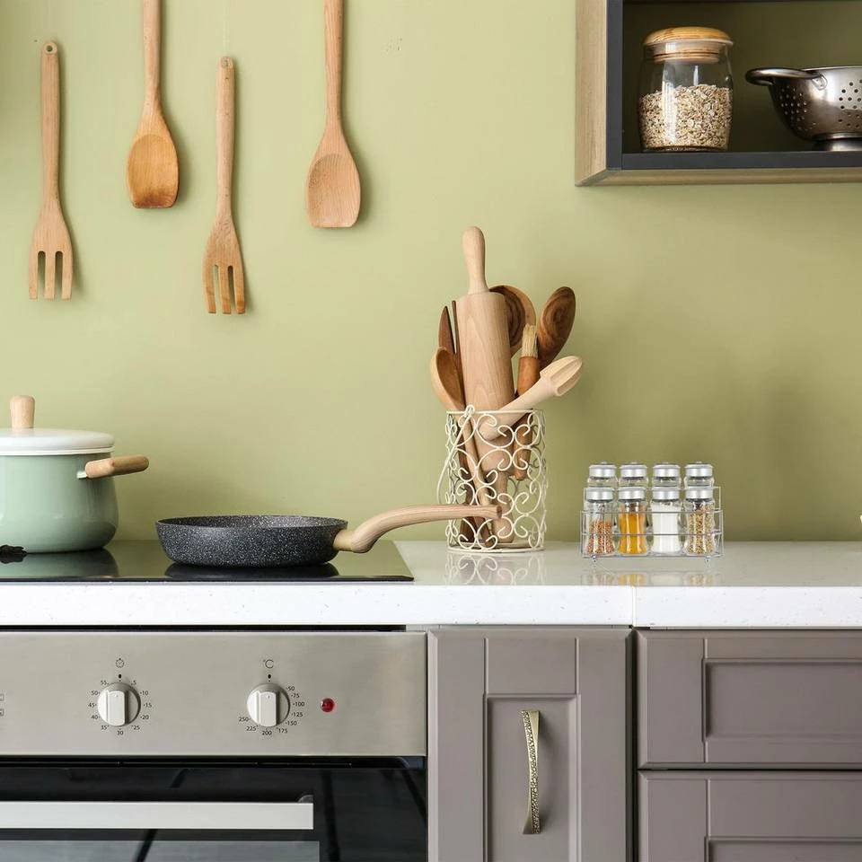 relaxdays Gewürzständer »Gewürzregal mit 8 Gewürzgläsern« 2 relaxdays Gewürzständer »Gewürzregal mit 8 Gewürzgläsern« – Bild 2