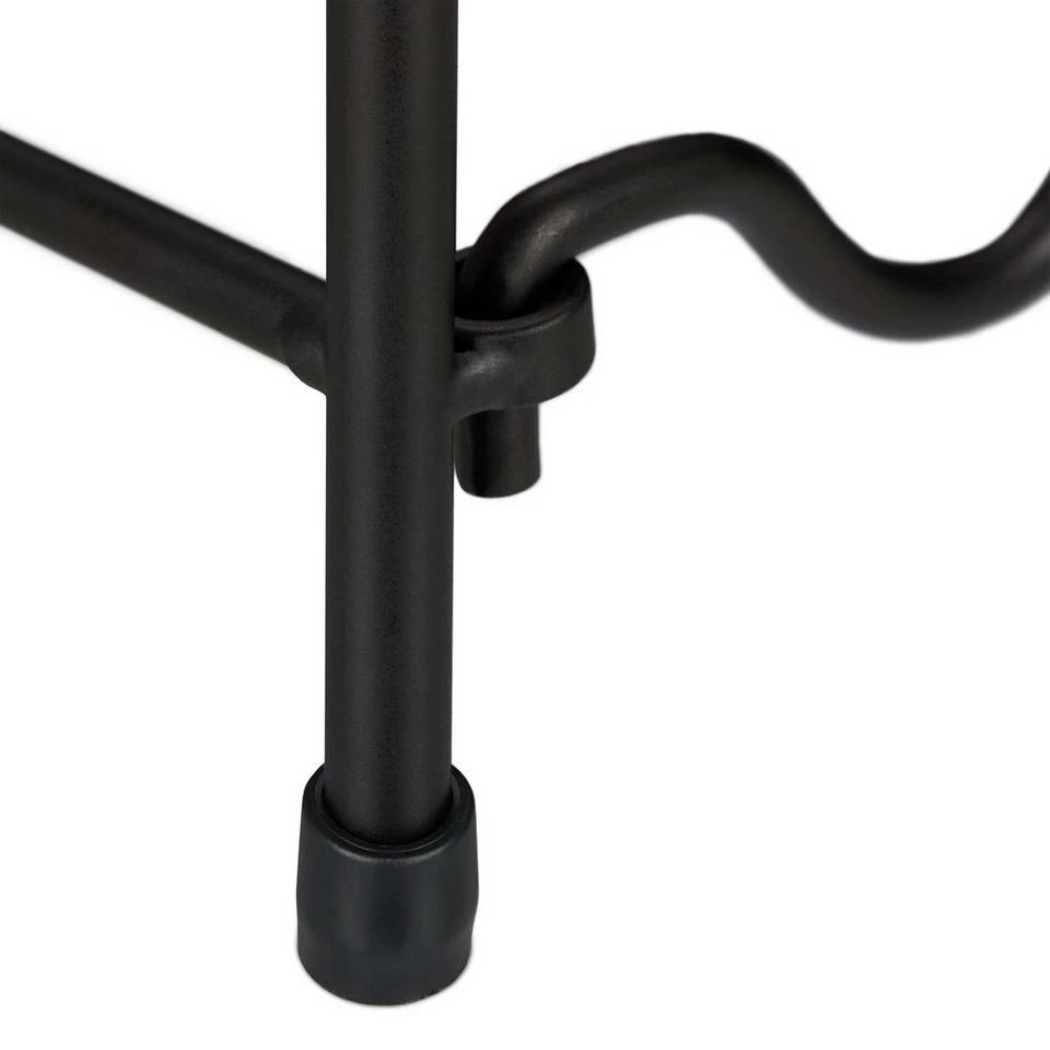 relaxdays Weinregal »Schwarzes Weinregal mit Glashalter« 8 relaxdays Weinregal »Schwarzes Weinregal mit Glashalter« – Bild 8