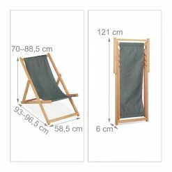 relaxdays Gartenliege »Grauer Liegestuhl aus Holz im 2er Set« -Deutschland Möbel Verkäufe 2024 82275aa7 eb5c 5576 8886 3a818aa94286