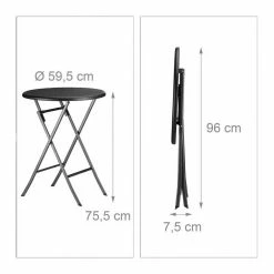 relaxdays Gartenmöbelset »Gartenmöbel Set BASTIAN 3-teilig«, Schwarz Wei&szlig;, Dunkelbraun -Deutschland Möbel Verkäufe 2024 82dfd806 1823 5c4f b172 e5955ef7ace8