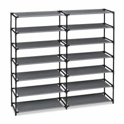 relaxdays Schuhschrank »Schuhschrank Stoff 12 Fächer« Anthrazit -Deutschland Möbel Verkäufe 2024 830b0ea1 d58e 578b babd d32eaeffedc2