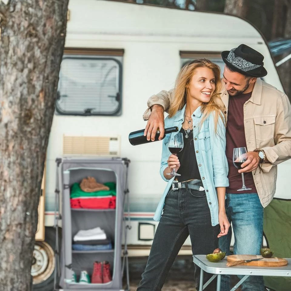 relaxdays Mehrzweckschrank »Faltbarer Campingschrank« 5 relaxdays Mehrzweckschrank »Faltbarer Campingschrank« – Bild 5