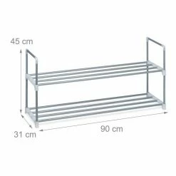 relaxdays Schuhregal »2 x Schuhregal Metall 2 Etagen« 10 relaxdays Schuhregal »2 x Schuhregal Metall 2 Etagen« -Deutschland Möbel Verkäufe 2024 8332564b a06d 5d4a 98e1 e6f3995c67d8