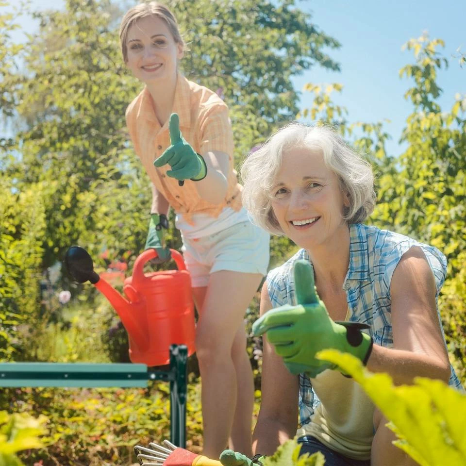 relaxdays Arbeitshocker »Kniebank mit Taschen« 5 relaxdays Arbeitshocker »Kniebank mit Taschen« – Bild 5