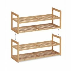 relaxdays Schuhregal »Bambus Schuhregal stapelbar« -Deutschland Möbel Verkäufe 2024 8412f8eb e5a1 5540 a5d8 402cf9a31dfc