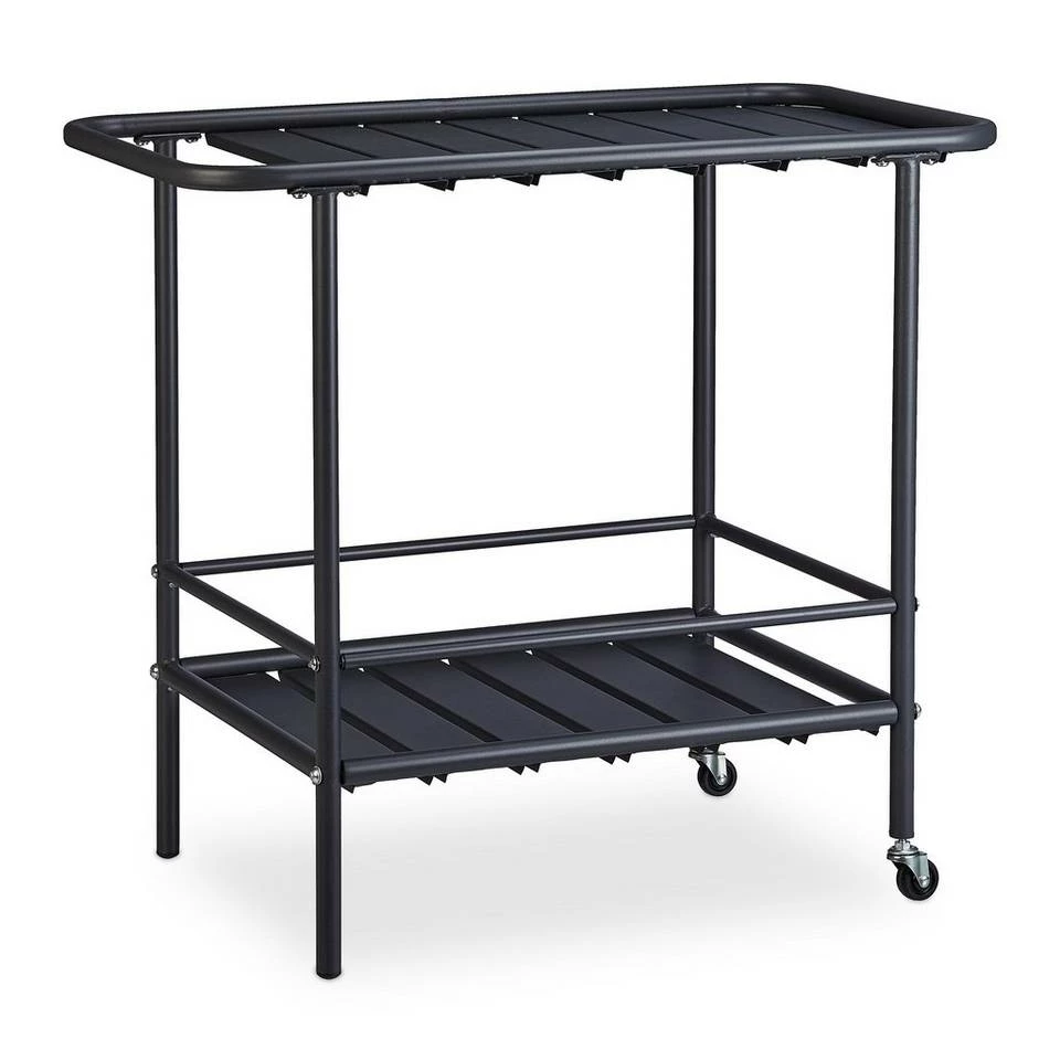 relaxdays Servierwagen »Servierwagen Anthrazit« 9 relaxdays Servierwagen »Servierwagen Anthrazit« – Bild 9