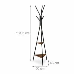 relaxdays Garderobenständer »Garderobenständer industrial« -Deutschland Möbel Verkäufe 2024 845e3005 51ad 518b a4b2 8da3561a05b0