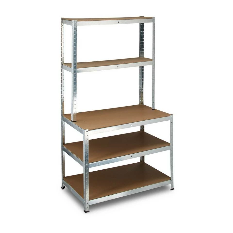 relaxdays Schwerlastregal »Schwerlastregal mit Werkbank« 10 relaxdays Schwerlastregal »Schwerlastregal mit Werkbank« – Bild 10