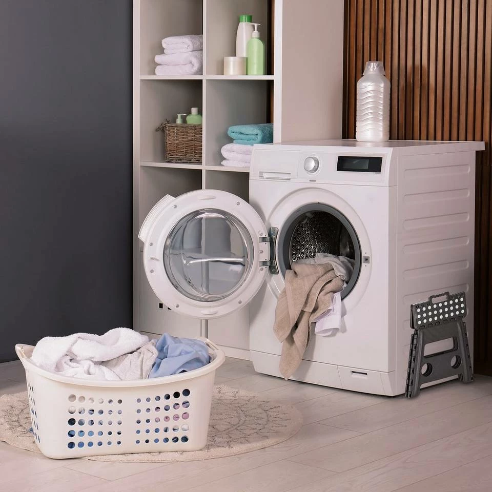 relaxdays Tritthocker »4 x Klapphocker faltbar L dunkelgrau« 2 relaxdays Tritthocker »4 x Klapphocker faltbar L dunkelgrau« – Bild 2