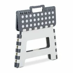 relaxdays Fußhocker »1 x klappbarer Tritthocker in Weiß-Grau« -Deutschland Möbel Verkäufe 2024 85621830 0b23 54d6 97d4 e1a03a10b1c0