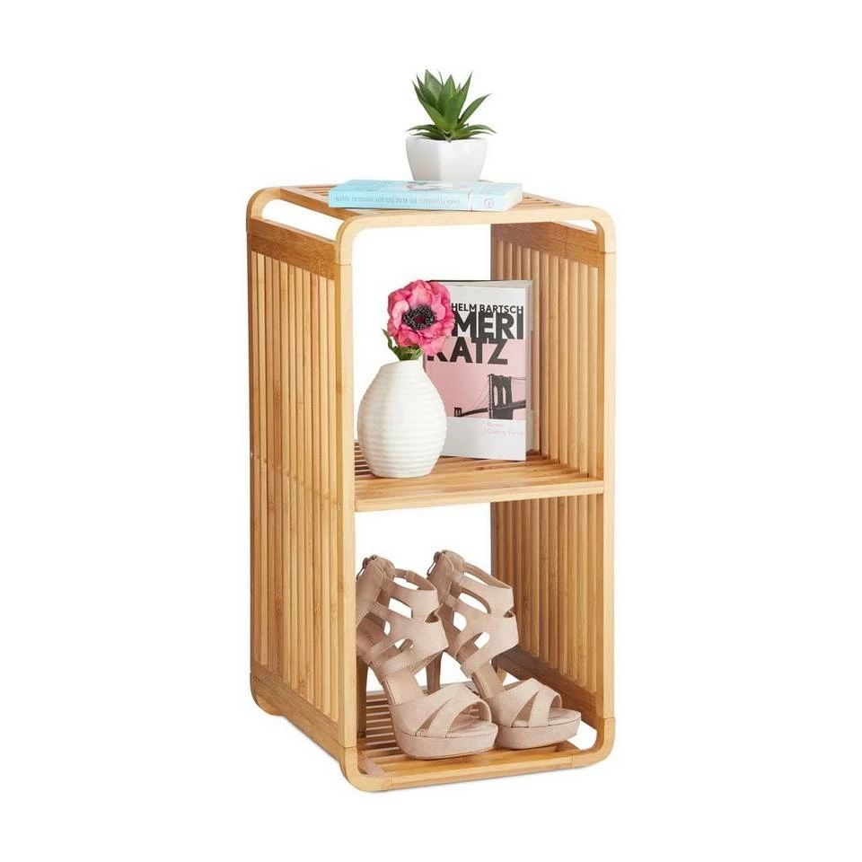 relaxdays Badregal »Bambus Regal mit Ablagen«, 2 10 relaxdays Badregal »Bambus Regal mit Ablagen«, 2 – Bild 10