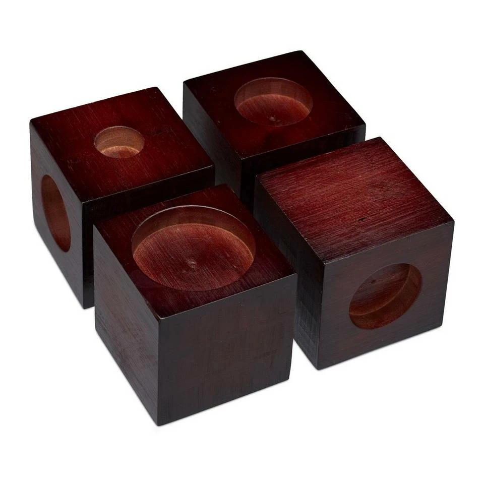 relaxdays Erhöhungs-Set »Möbelerhöhung Bambus 4er Set« 9 relaxdays Erhöhungs-Set »Möbelerhöhung Bambus 4er Set« – Bild 9