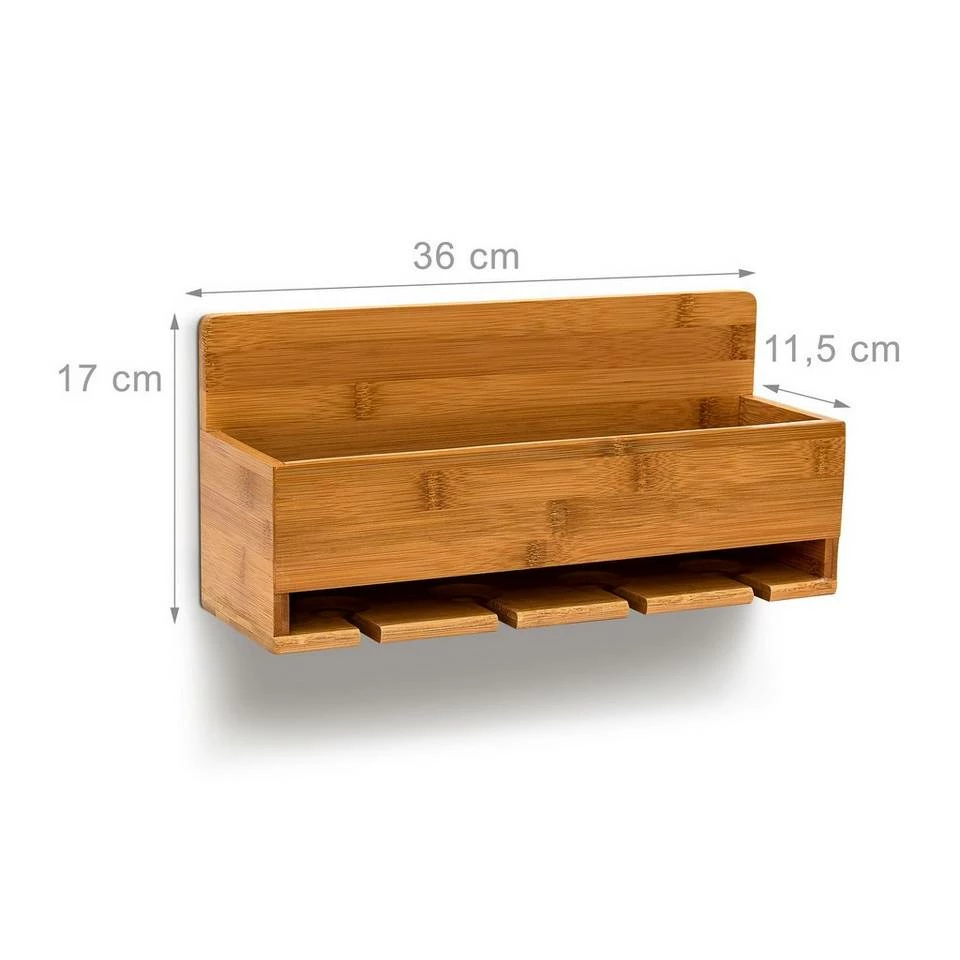 relaxdays Weinregal »Weinregal mit Glashalter« 4 relaxdays Weinregal »Weinregal mit Glashalter« – Bild 4