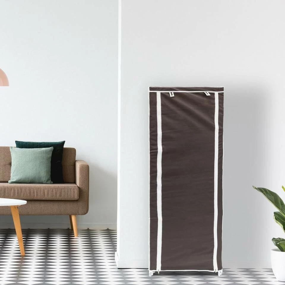 relaxdays Schuhschrank »3 x Schuhschrank 9 Ablagen anthrazit« 2 relaxdays Schuhschrank »3 x Schuhschrank 9 Ablagen anthrazit« – Bild 2