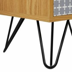 relaxdays Nachtschrank »Schränkchen mit Schubladen« A Hellbraun Weiß Schwarz, Hellbraun Weiß Grau -Deutschland Möbel Verkäufe 2024 872a621c 1739 5c98 b70e b1de4ecd51de