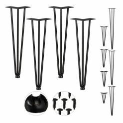 relaxdays Tischbein »4er Set Hairpin Legs mit 3 Streben«, 20 cm - 3 Stangen -Deutschland Möbel Verkäufe 2024 872b012e b0f0 5150 800e 1881592cdd3f