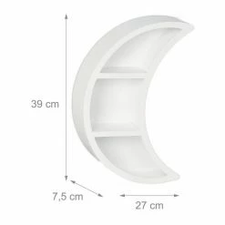 relaxdays Wandregal »Weißes Wandregal Mond« 12 relaxdays Wandregal »Weißes Wandregal Mond« -Deutschland Möbel Verkäufe 2024 8789b26f 2816 52d2 bfa4 24df62e75459