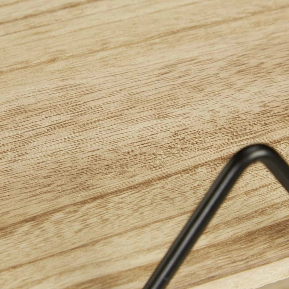 relaxdays Wandregal »Wandregal aus Holz mit 3 Ebenen« 8 relaxdays Wandregal »Wandregal aus Holz mit 3 Ebenen« – Bild 8